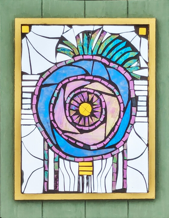 Design intitulée "Happy Shield" par Ruta Sevo, Œuvre d'art originale, Meuble
