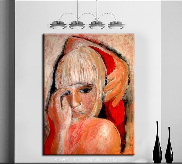 Painting titled "lade.jpg" by V, Original Art, Oil