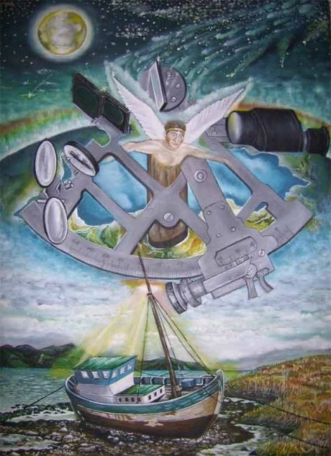 Painting titled "The legend.." by Rws68, Original Art,