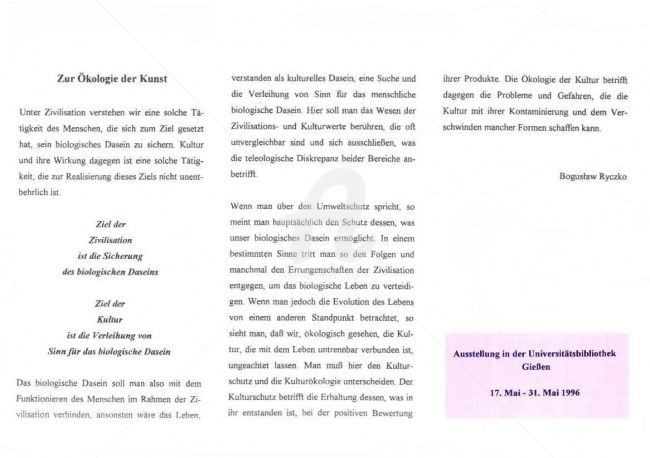 Kolaże zatytułowany „Ausstellung in der…” autorstwa Espacio Interforma, Oryginalna praca