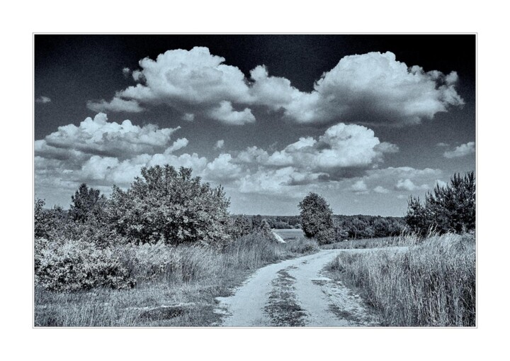 Fotografia zatytułowany „Droga na Górkę Ślim…” autorstwa Ryszard Stelmachowicz, Oryginalna praca, Fotografia cyfrowa