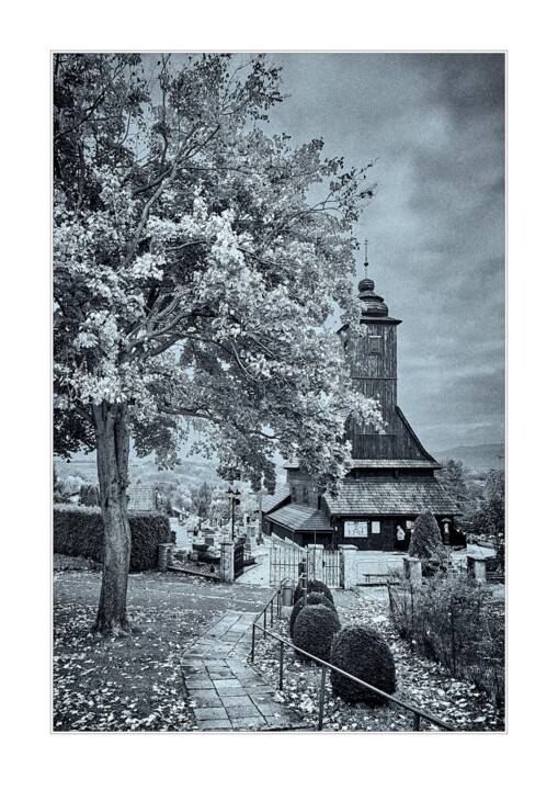 Fotografia zatytułowany „Ścieżka jesieni” autorstwa Ryszard Stelmachowicz, Oryginalna praca, Fotografia cyfrowa