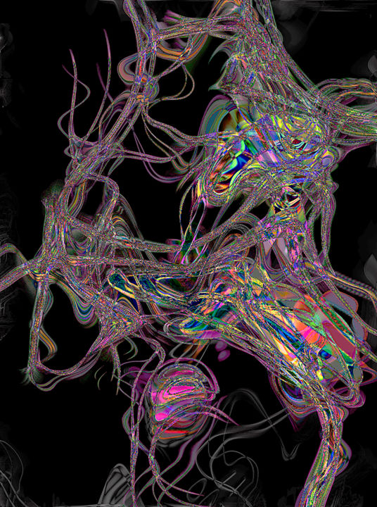 Arte digital titulada "medusa.jpg" por Decolorado, Obra de arte original, Pintura Digital