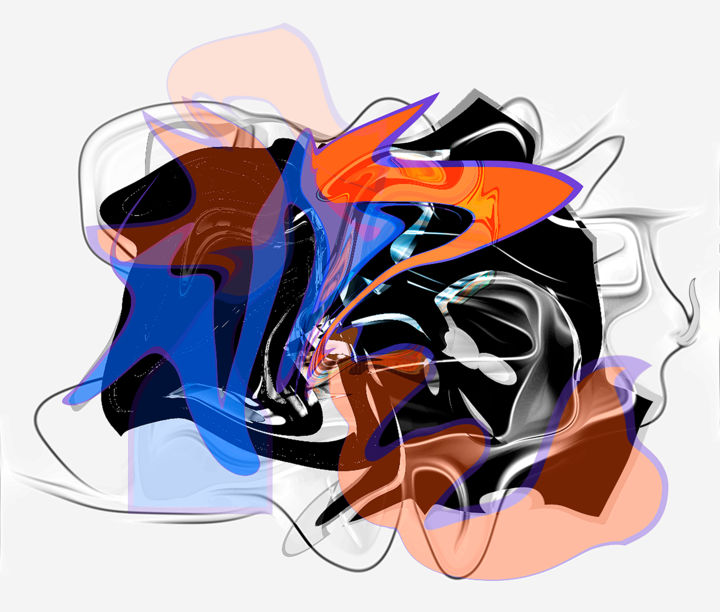 Digitale Kunst mit dem Titel "bufalo.jpg" von Decolorado, Original-Kunstwerk, Digitale Malerei
