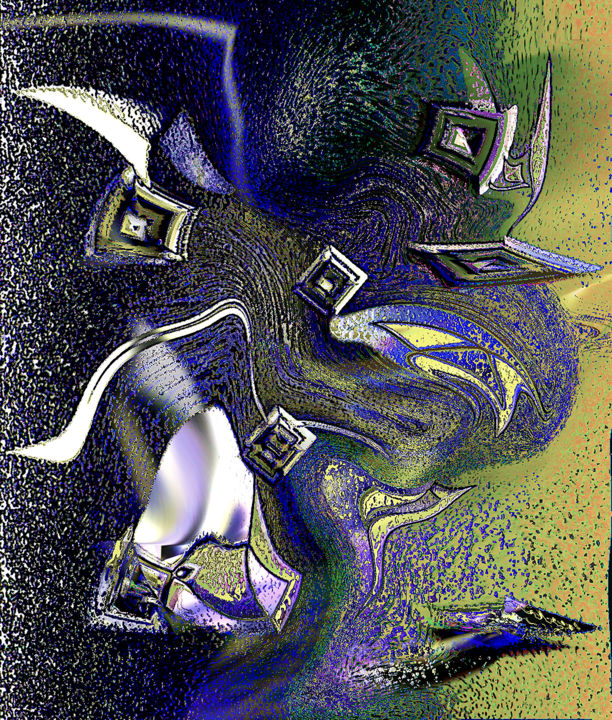 Maltrato , Arte digital por Decolorado | Artmajeur