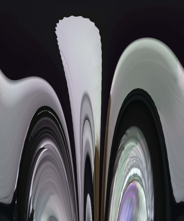 Arte digital titulada "PURSUIT in the tunn…" por Decolorado, Obra de arte original, Pintura Digital