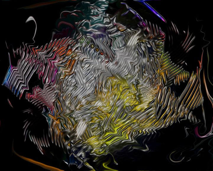 Digitale Kunst mit dem Titel "evolutionarily.jpg" von Decolorado, Original-Kunstwerk, Digitale Malerei