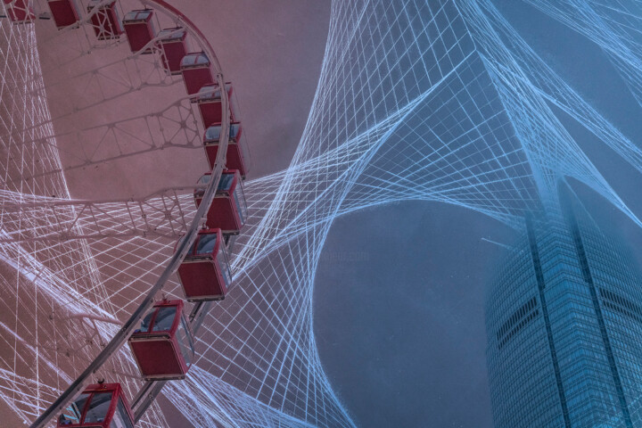 Φωτογραφία με τίτλο "The wheel" από Sergio Capuzzimati, Αυθεντικά έργα τέχνης, Ψηφιακή φωτογραφία