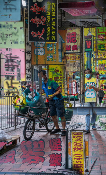 Фотография под названием "Street life" - Sergio Capuzzimati, Подлинное произведение искусства, Цифровая фотография