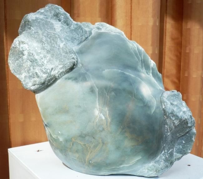 Sculpture intitulée "suggestion (pierre…" par Sabine De La Casinière, Œuvre d'art originale