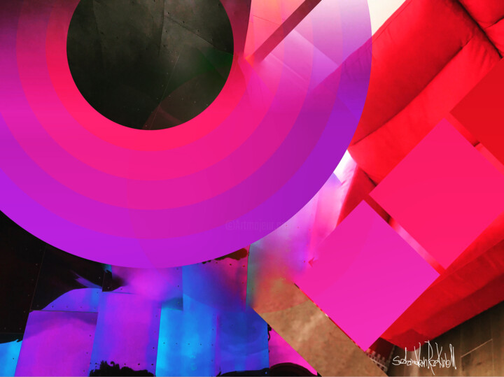 Arte digitale intitolato "Palettestudio" da Sabina Vannucci Rockwell, Opera d'arte originale, Lavoro digitale 2D