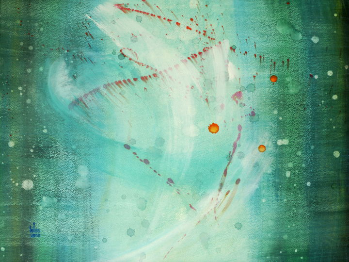 Peinture intitulée "angel health #artis…" par Sabina Kiss, Œuvre d'art originale, Acrylique