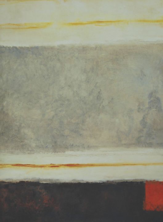 Pittura intitolato "En regardant les mu…" da Sabine Dutilh, Opera d'arte originale, Olio