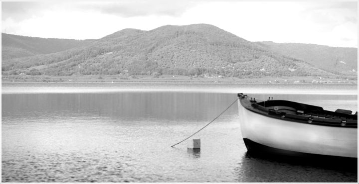 Fotografia intitolato "Silence on the lake" da Sabina Zingaropoli (Biba Art Studio), Opera d'arte originale, Fotografia digi…