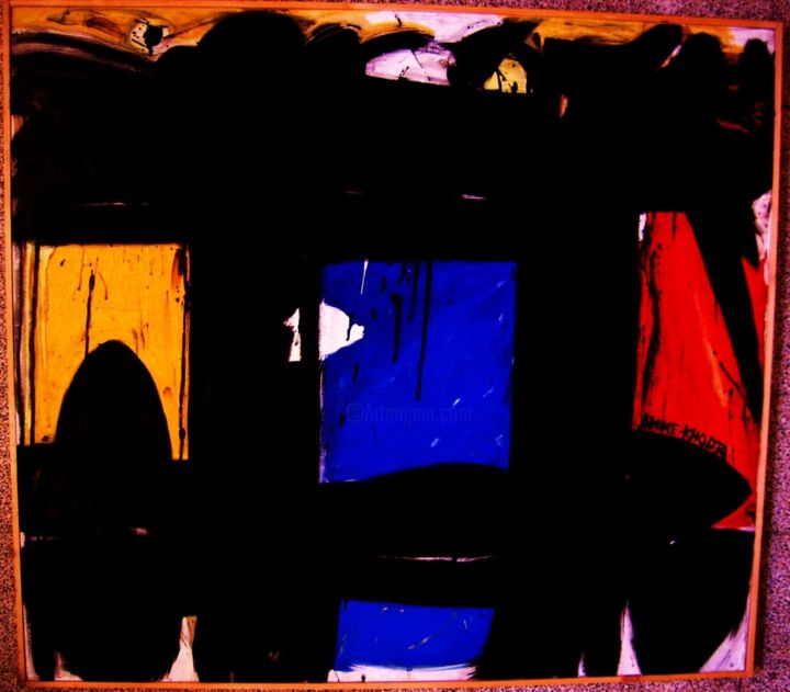 Peinture intitulée "at18.jpg" par Saddek Amine Khodja, Œuvre d'art originale