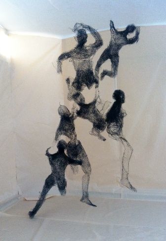 Sculpture intitulée "Ascension fragmentée" par Sadek Lamri, Œuvre d'art originale