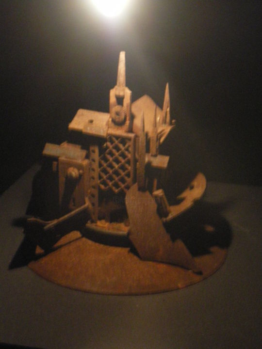 Sculpture intitulée "Cathédrale ." par Jean Marc, Œuvre d'art originale
