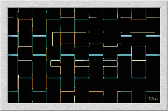 Arte digitale intitolato "D11" da Said Quadri, Opera d'arte originale