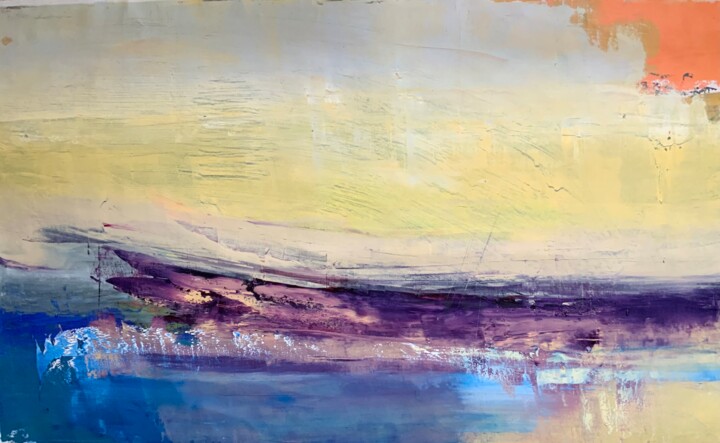 Pittura intitolato "Dopo la tempesta" da Alberto Saka, Opera d'arte originale, Olio