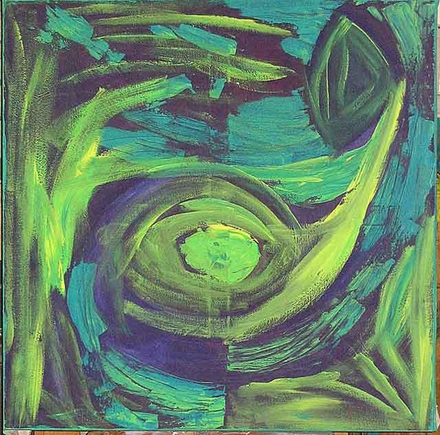 Peinture intitulée "masculin singulier" par Denis Wozniak, Œuvre d'art originale, Huile