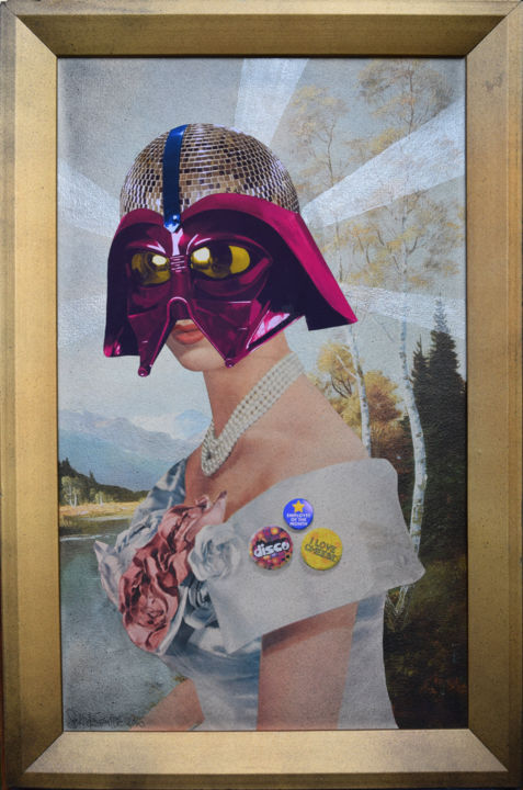 Arts numériques intitulée "Gloria Deathstar" par Salty De Soufflé, Œuvre d'art originale