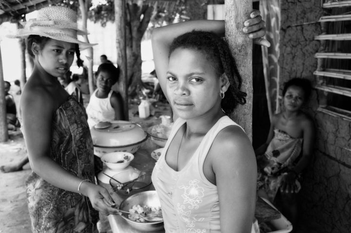 Fotografia intitulada "Potrait of a woman" por Salvatore Avallone, Obras de arte originais