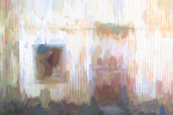 Arte digitale intitolato "Porta e finestra 6" da Salvatore Avallone, Opera d'arte originale, Lavoro digitale 2D