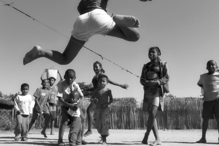 Fotografía titulada "Salto all'elastico…" por Salvatore Avallone, Obra de arte original