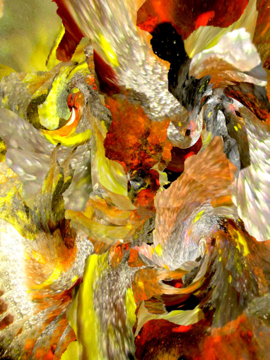 Digital Arts titled "Nuove Dimensioni Sp…" by Salvatore Barra, Original Artwork, 2D Digital Work