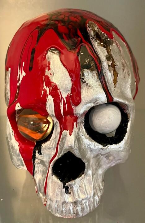 Γλυπτική με τίτλο "Terminator" από Salvatore Petrucino, Αυθεντικά έργα τέχνης, Ρητίνη
