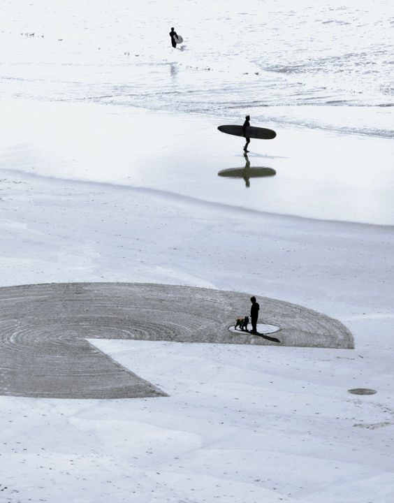 Fotografia zatytułowany „Pac man” autorstwa Samuel Dougados, Oryginalna praca, Fotografia cyfrowa