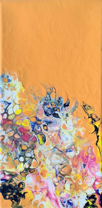 Painting titled "Breath 2" by Samia Turki, Original Art, Acrylic