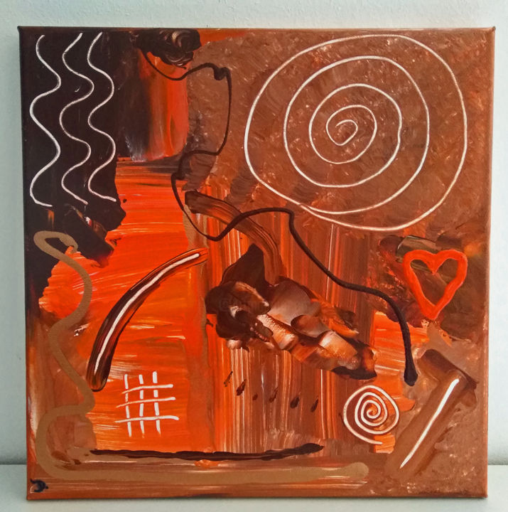 Acrylbild Auf Leinwand Mixtechnik Painting By D Art Dagmar Ackerknecht Artmajeur