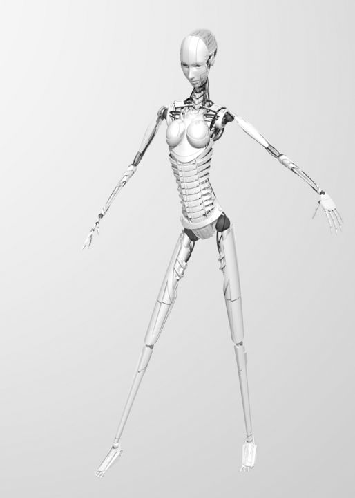 Digital Arts titled "CIAA-machine specia…" by Samuel De Cruz, Original Artwork, 3D Modeling