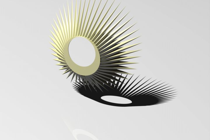 数字艺术 标题为“DIADEME ELYPSIA.jpg” 由Samuel De Cruz, 原创艺术品, 三维建模