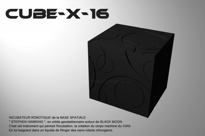 Digital Arts titled "CIAA cubex-04b.jpg" by Samuel De Cruz, Original Artwork, 3D Modeling
