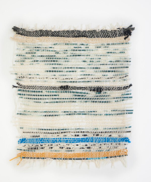 Arte textil titulada "TISSAGE ST1" por Sanaa Mejjadi, Obra de arte original, Fibra textil