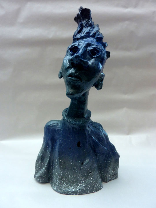 雕塑 标题为“Jean” 由Saname, 原创艺术品, 石膏