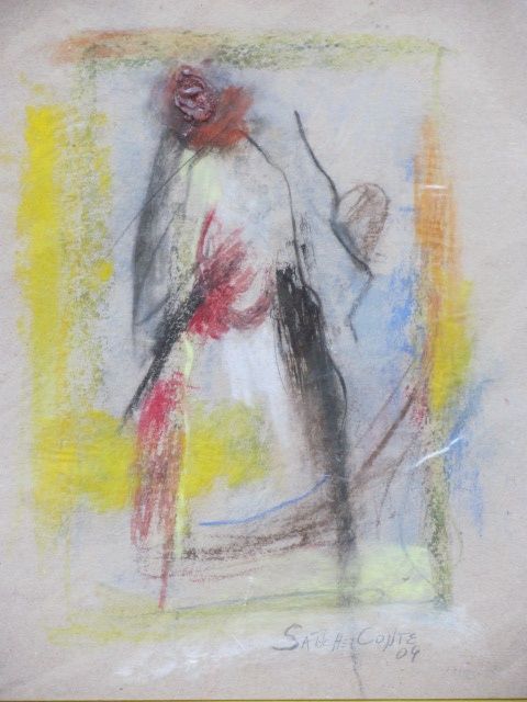 Pintura titulada "Cardenal" por Jorge Alberto Sánchez Conte, Obra de arte original, Oleo