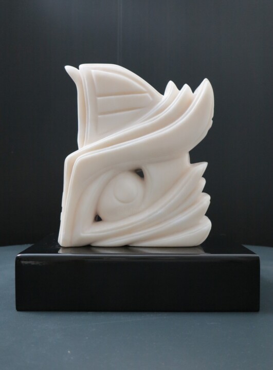 「Letter C. The theor…」というタイトルの彫刻 Sandによって, オリジナルのアートワーク, ストーン