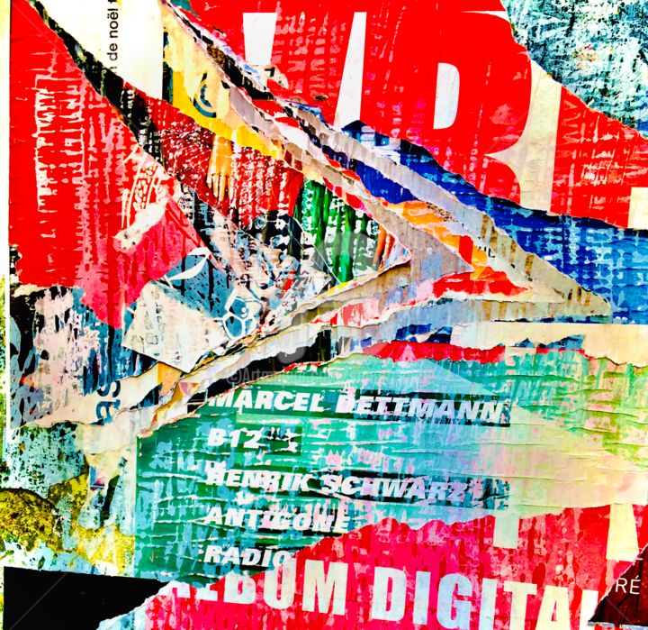 Fotografia intitulada "« Album digital »" por Sandra Aime, Obras de arte originais, Fotografia digital