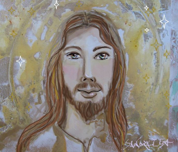 Εκτυπώσεις & Χαρακτικά με τίτλο "Jesus Cristo de San…" από Sandra Uga, Αυθεντικά έργα τέχνης, Χαρακτική