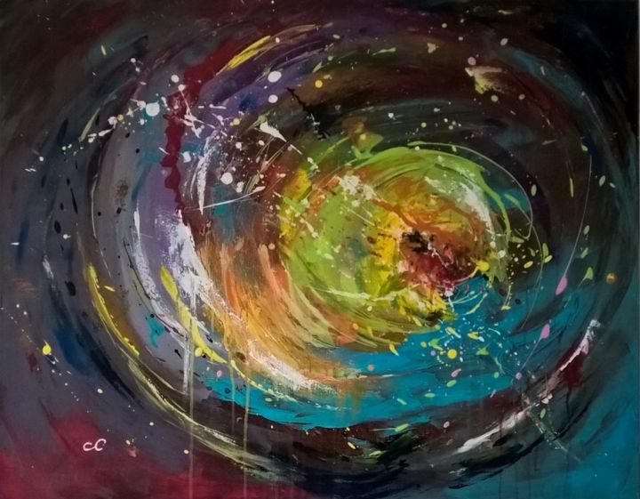 le rêve big bang n'abandonne jamais une vie personnelle oeuvre d'art