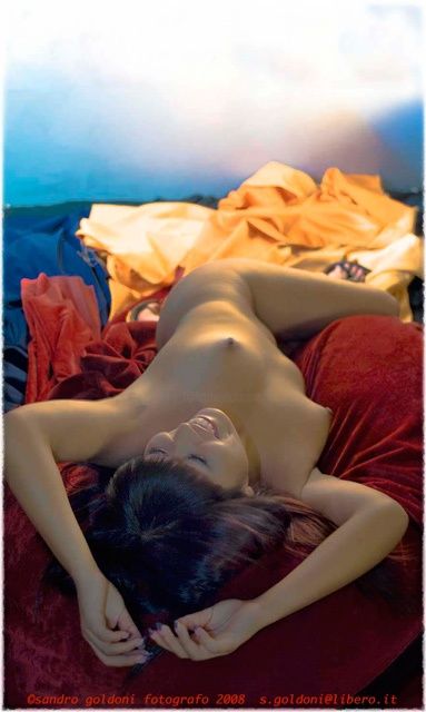 Photographie intitulée "Sunny Rita" par Sandro Goldoni, Œuvre d'art originale