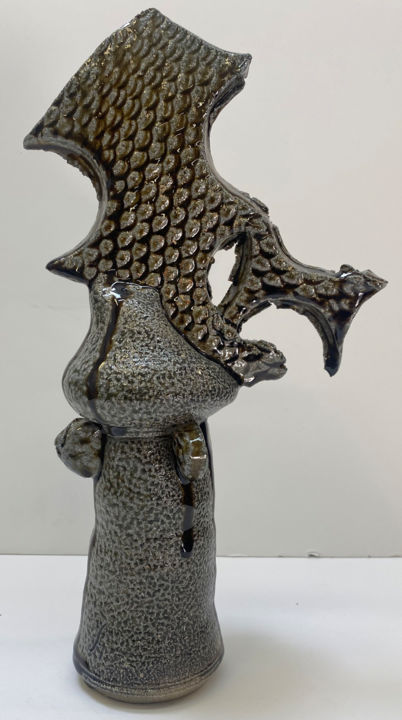 Sculpture intitulée "Look Inside" par Sandy Friedman, Œuvre d'art originale, Métaux