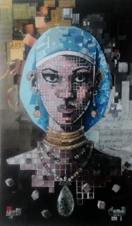 Collages titled "Modern/cultural.jpg" by Sanim, Original Artwork