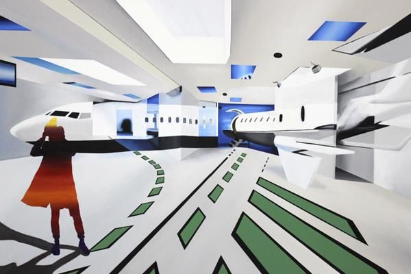 Grafika cyfrowa / sztuka generowana cyfrowo zatytułowany „747” autorstwa Santacosta, Oryginalna praca