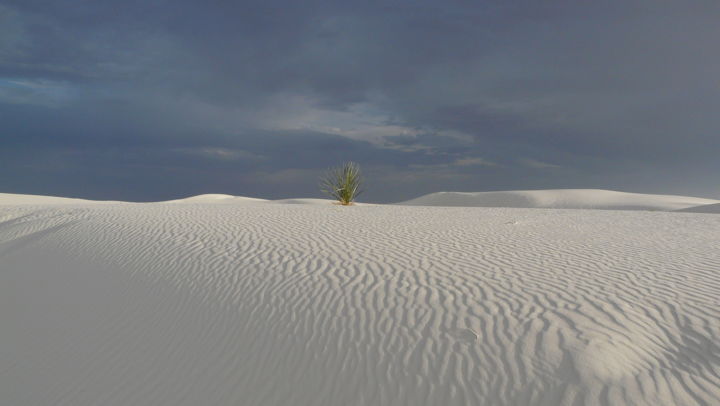 Photography titled "White sand dunes" by Paul Santander, Original Artwork