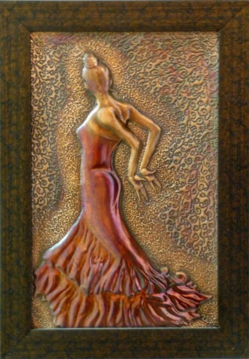 Design / Projektowanie użytkowe zatytułowany „Flamenco dancer.jpg” autorstwa Sapir Gelman, Oryginalna praca