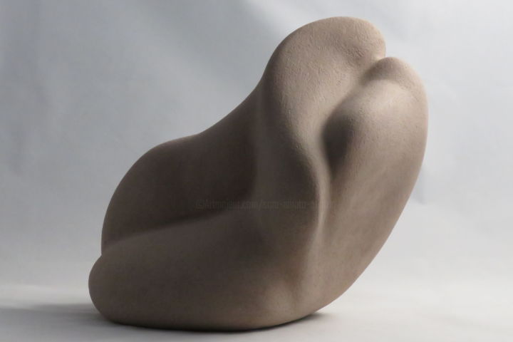 Sculpture titled "Au couchant 2" by Sara Amato-Gentric, Original Artwork, Clay